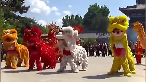 成人舞狮演出视频,成人舞狮演出精彩瞬间回顾